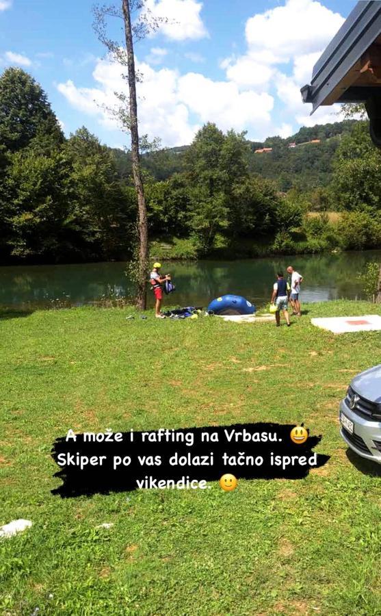 Vikendica Krupa Na Vrbasu Villa Banja Luka Kültér fotó